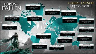 Lords of the Fallen release times
