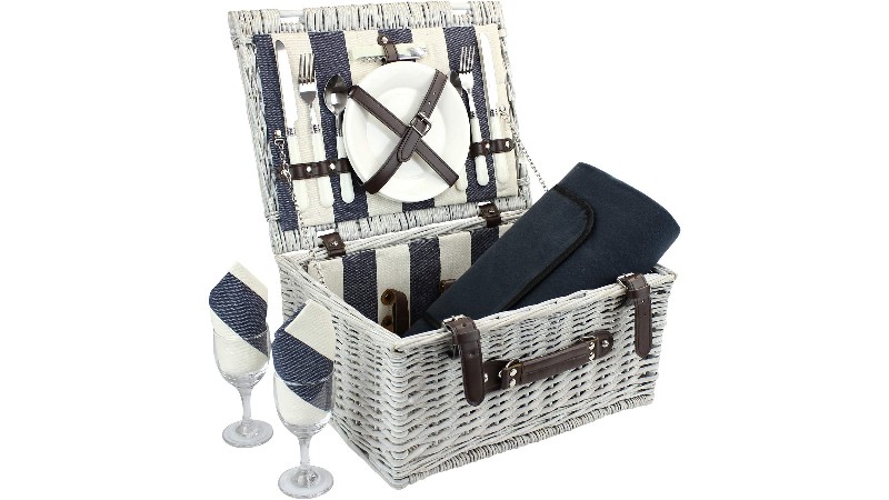 ZORMY wicker picnic hamper