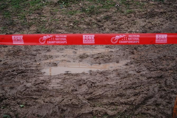 Zilker Park course soaked after rain