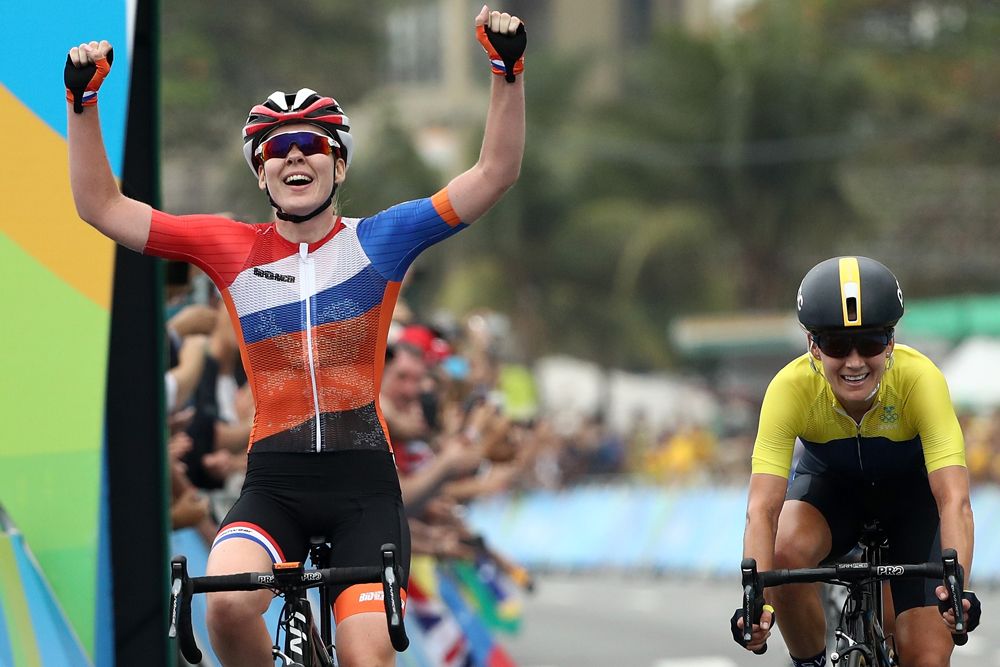 Anna van der Breggen (Netherlands) becomes Olympic road race champion