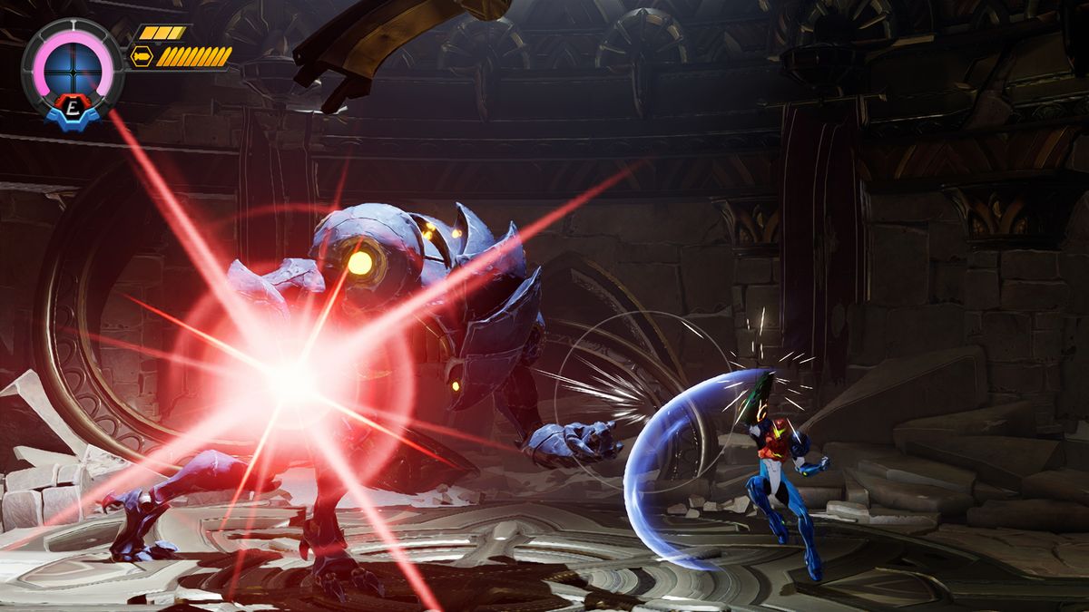 Metroid Ravenous gameplay screenshot captured on Nintendo Switch 2