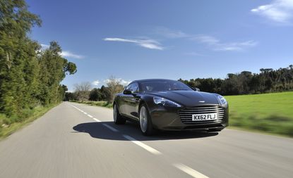 The new Rapide S on the road