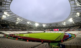 Fans have complained about the layout of the London Stadium