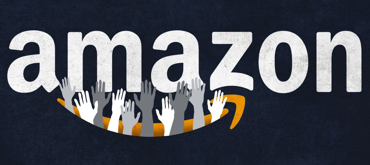 The Amazon logo.