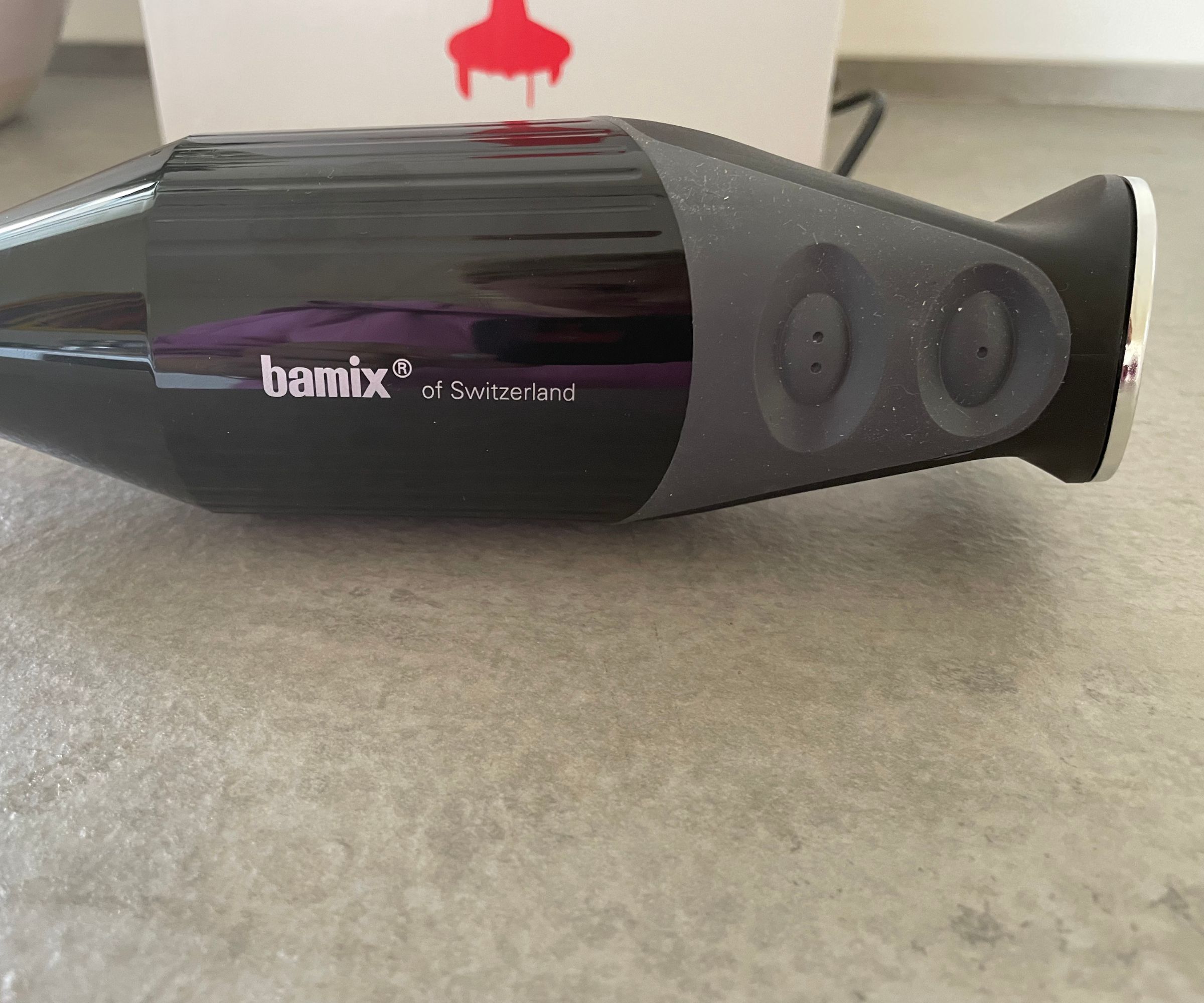 Bamix immersion blender controls