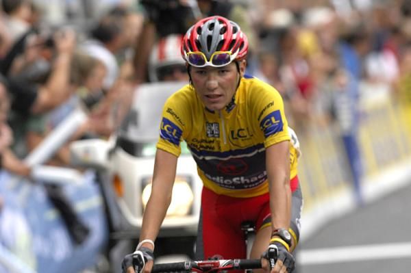 Janez Brajkovic (Team RadioShack) on his way to the finish on the final day.