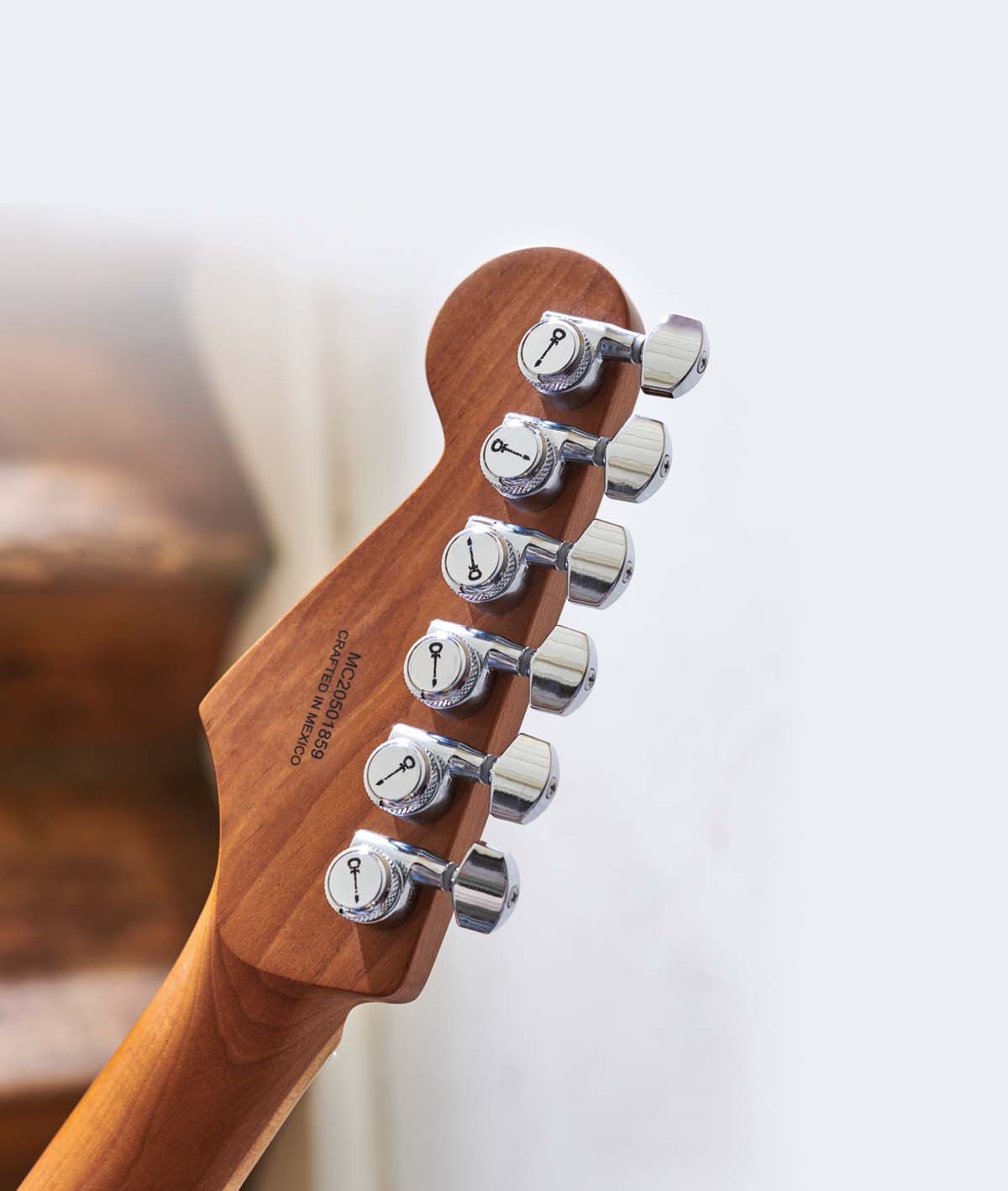 The Charvel-branded locking tuners keep things solid.