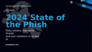 Blue text that says 2024 State of the phish report