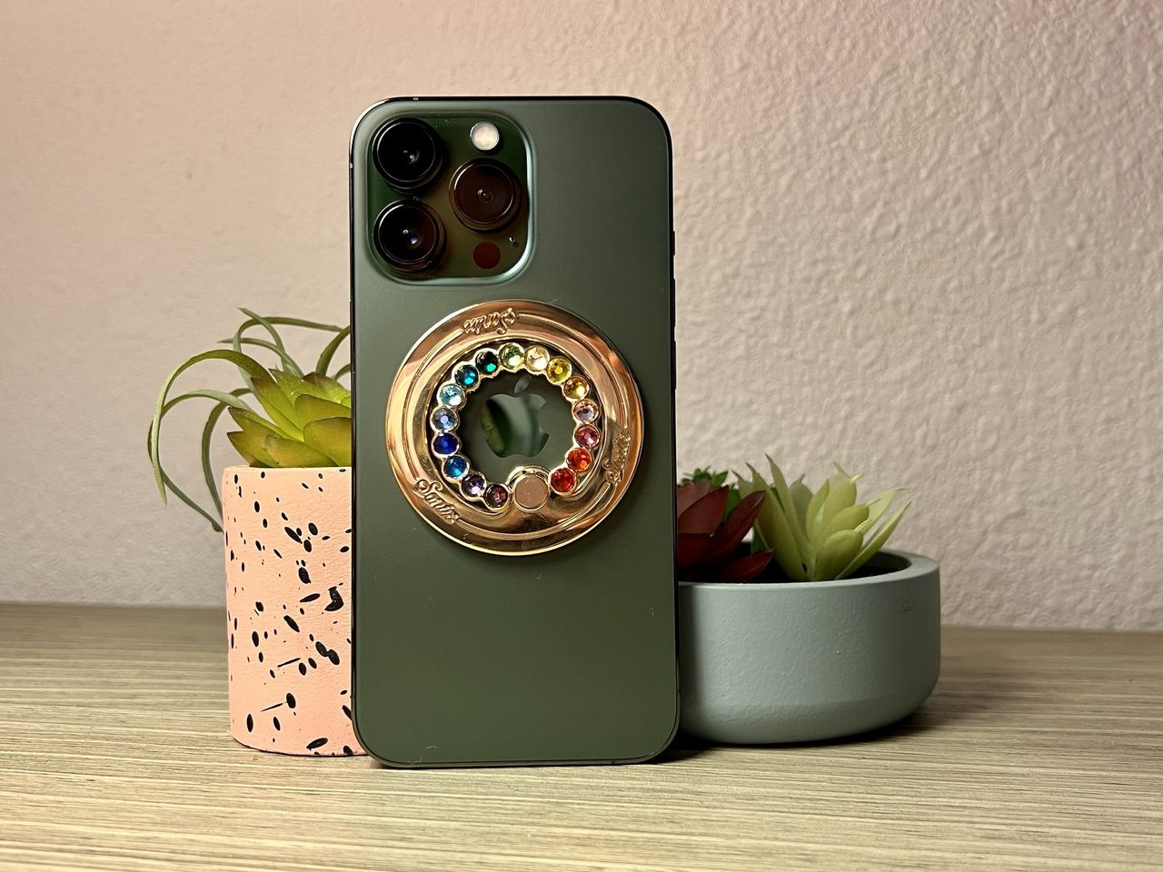 Sonix Magnetic Removable Phone Ring Rainbow Bare Iphone