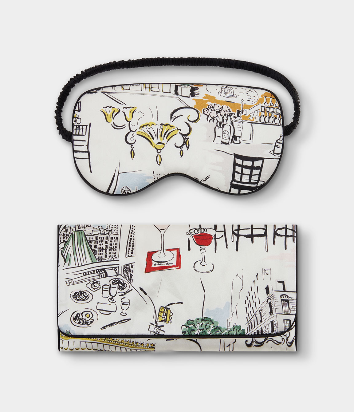 Audrey the Carlyle Eye Mask