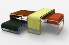 The Danish textile company is releasing ‘Runner’, a series of benches, ottomans and daybeds that see carpets and rugs elevated to new a height.