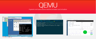 QEMU website screenshot