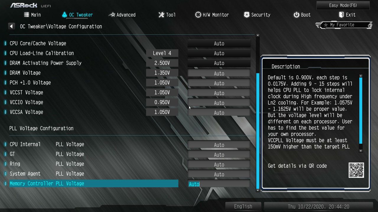 ASRock Z490M Pro4 BIOS
