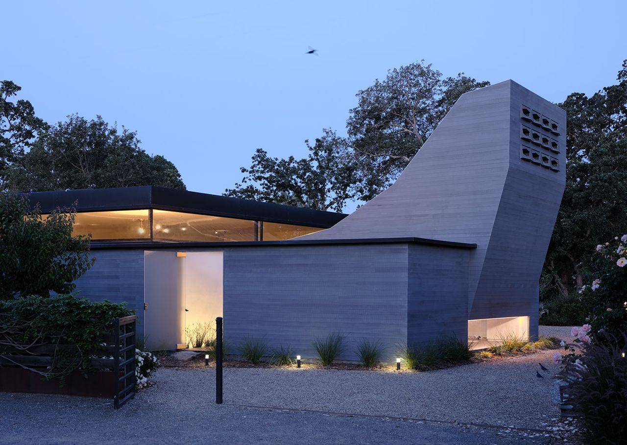 dusk hero view of mourning dovecote sonoma home 