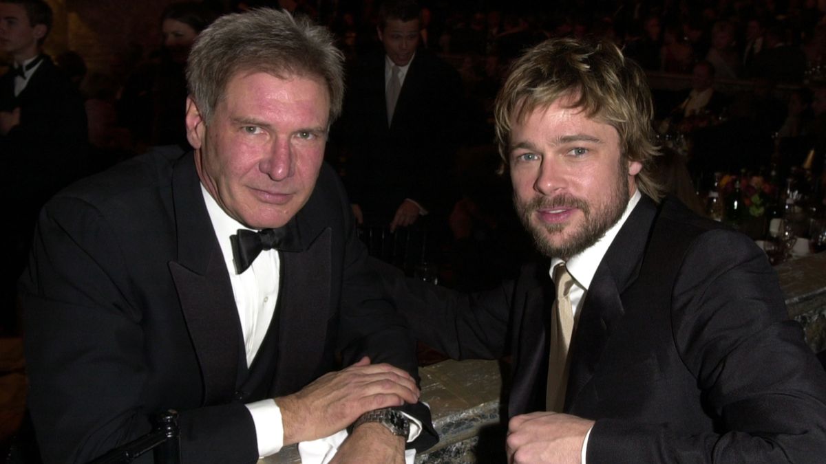 Brad Pitt and Harrison Ford