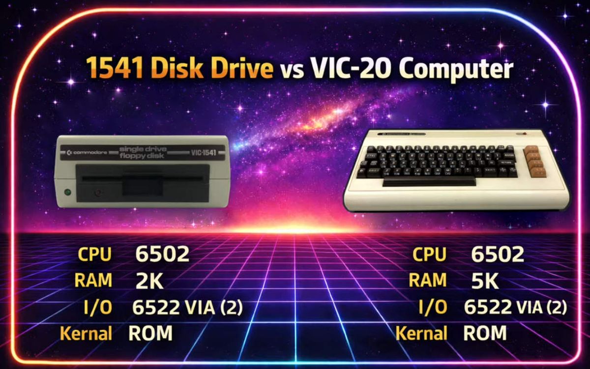 Commodore 64 floppy drive has the power to be a computer — bulky 1982 ...