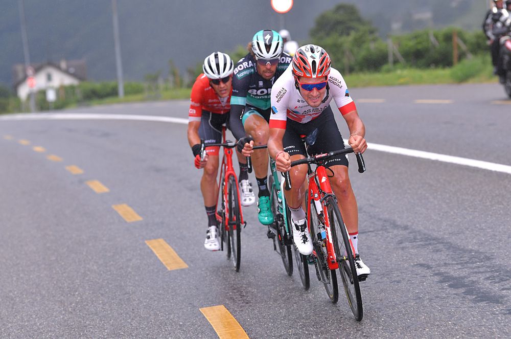 Silvan Dillier (AG2R La Mondiale) in the breakaway stage 5 Tour de Suisse