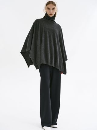 source unknown, Chandra Fine Merino Wool Poncho