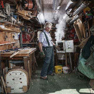 Jim Steele, Windsor chair maker ©Richard Cannon/Country Life Picture Library