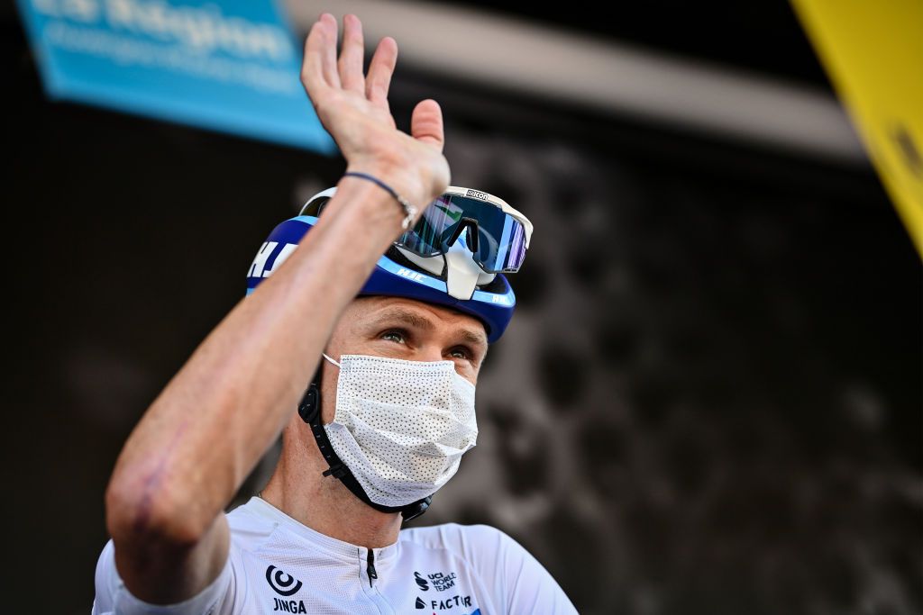 Chris Froome is at the Criterium du Dauphine