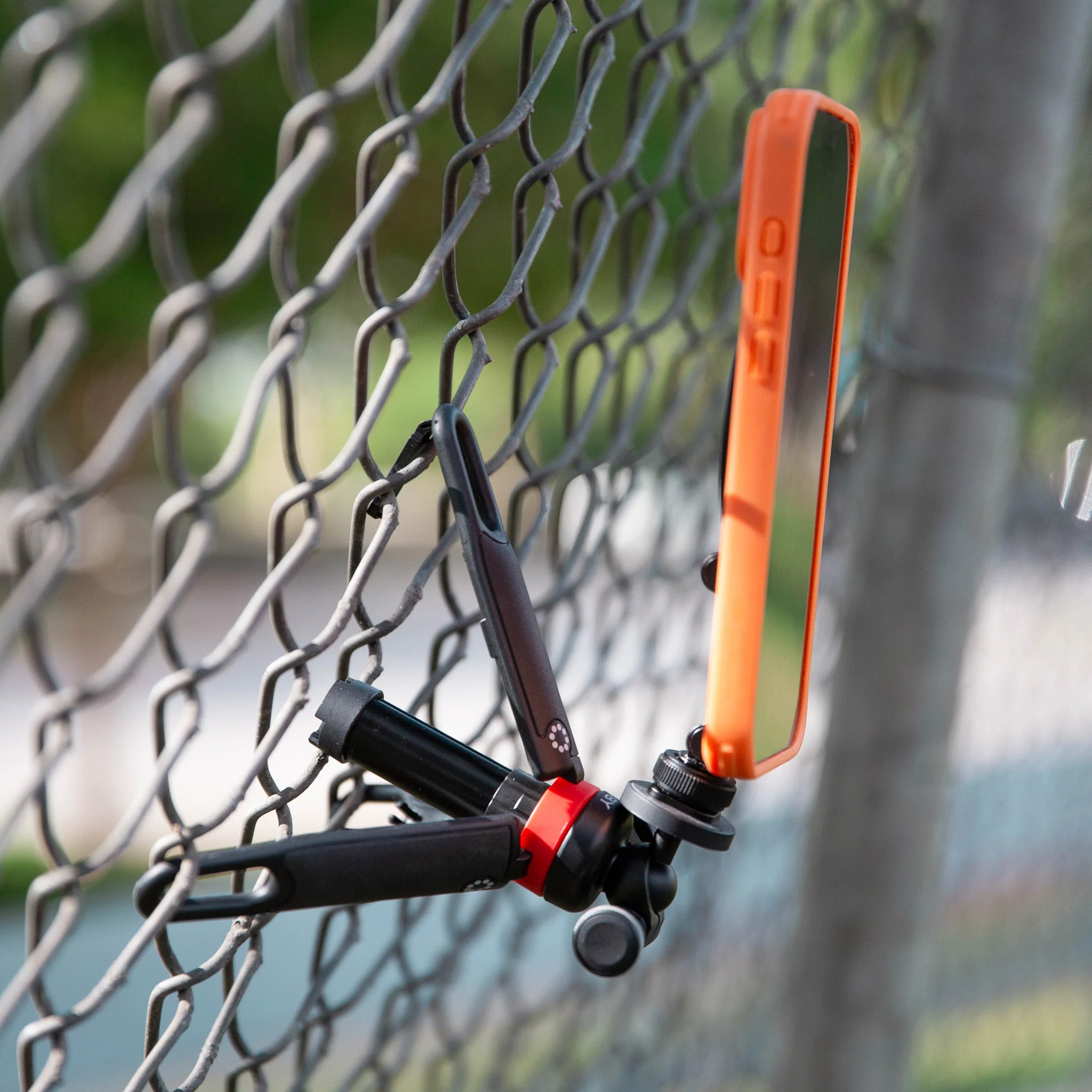 The Joby Handypod Clip Extend being used by a creator