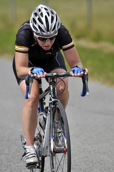 Rachel Mercer is in Time Trial mode as she tries to stay clear of the chasers