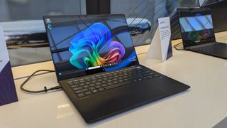 The HP EliteBook X on display at HP Imagine 2024