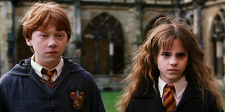 Rupert Grint and Emma Watson in Harry Potter