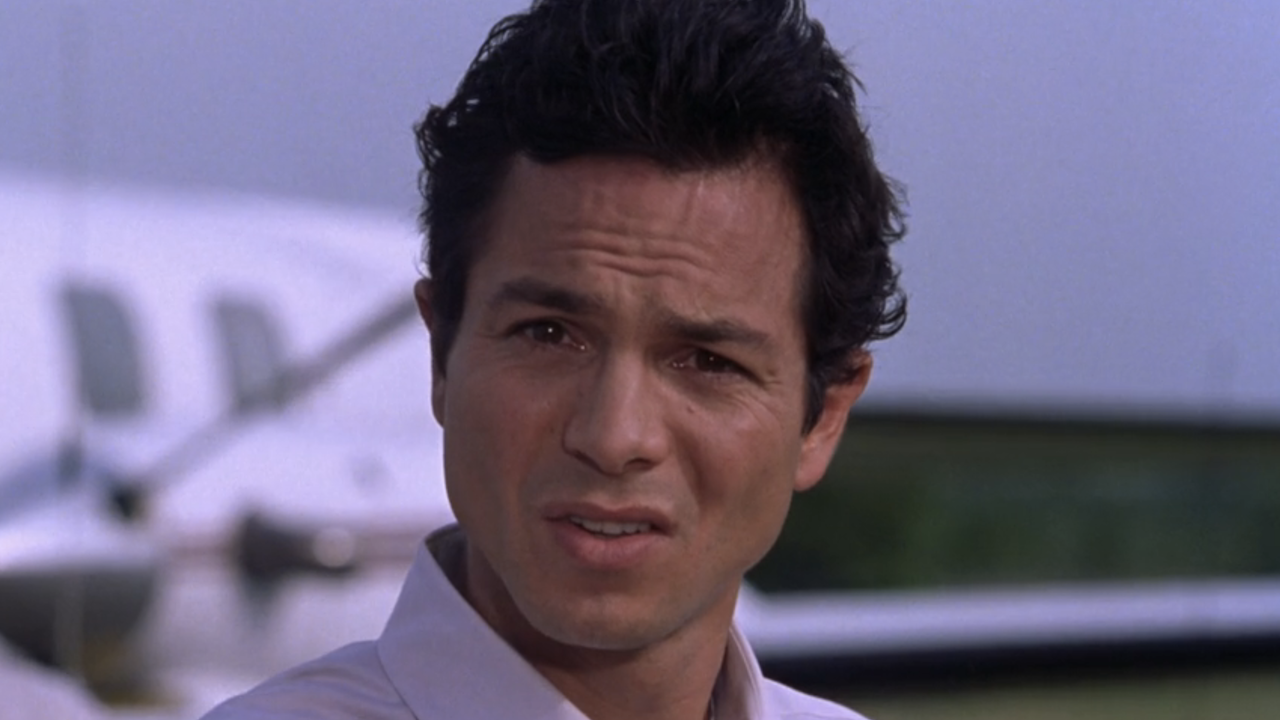 Benjamin Bratt looking confused in Miss Congeniality