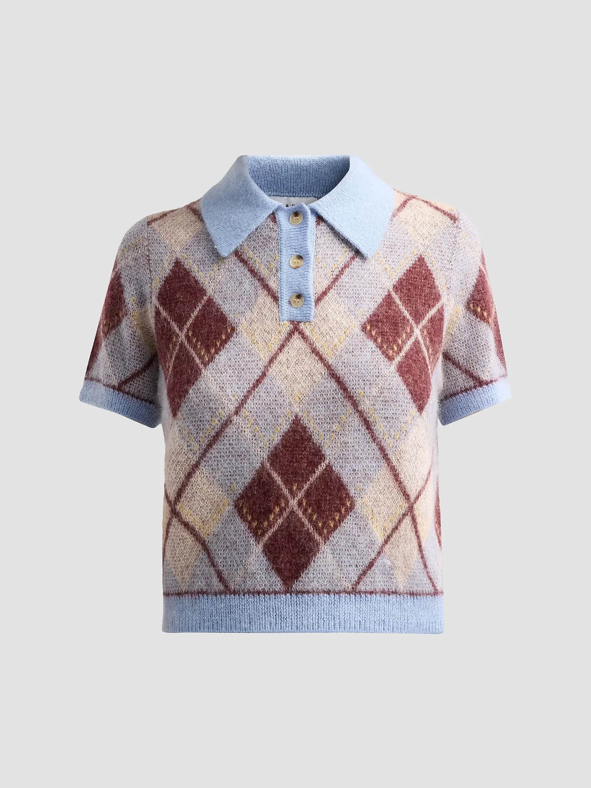 Camilla Argyle Wool-Blend Sweater