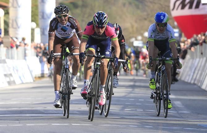 Diego Ulissi (Lampre-Merida) powers to the win in the GP Camaiore