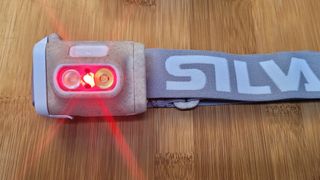 The Silva Terra Scout XT taken during the review, the red LED is switched on