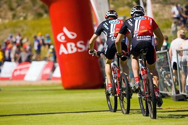 The Trek / VW men's teams