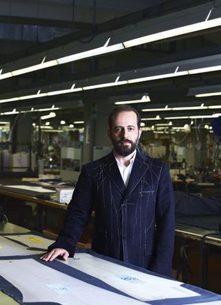 Brioni's tailoring workshop in Penne, Italy