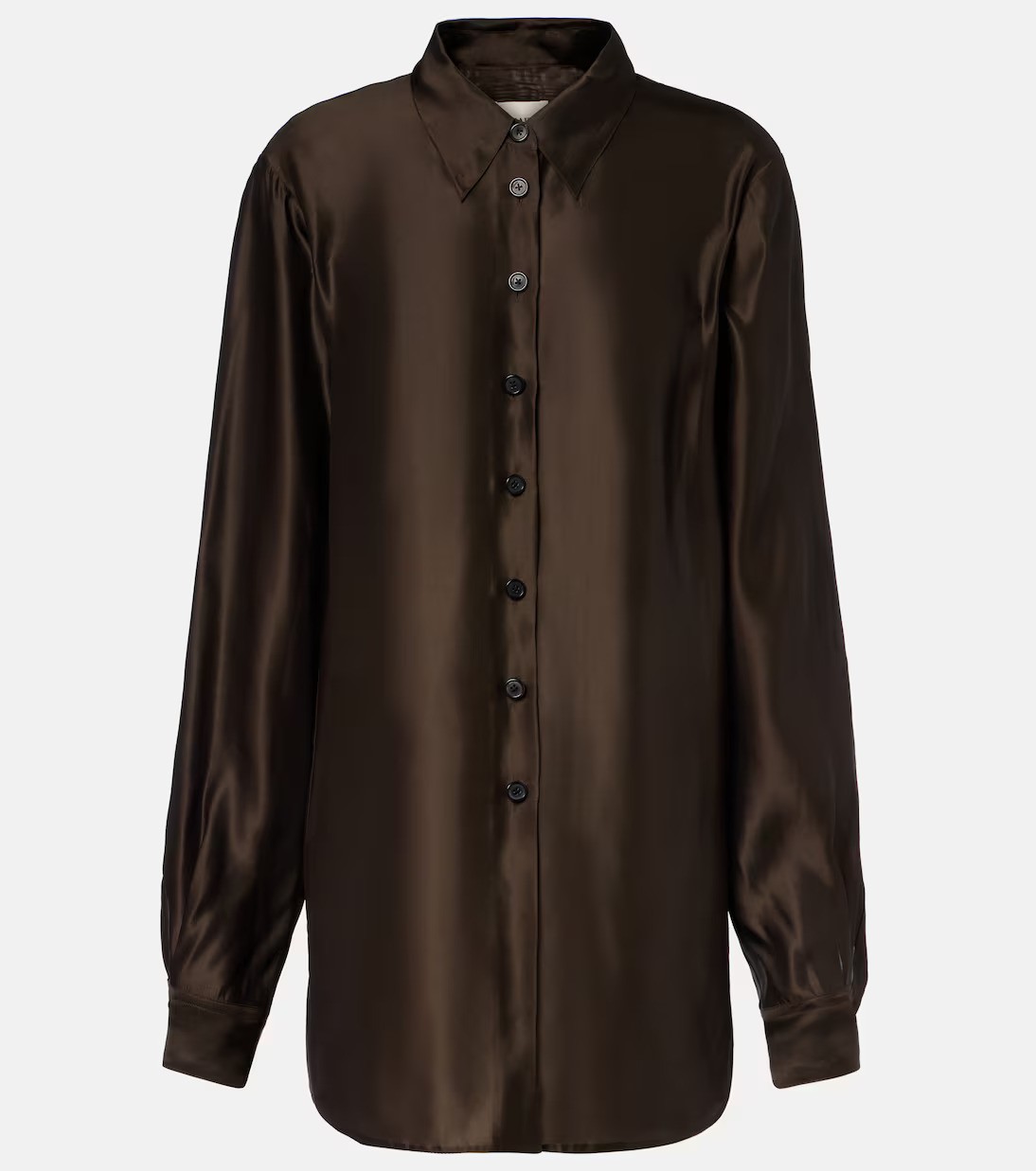 Khaite, Auryn Oversized Satin Shirt