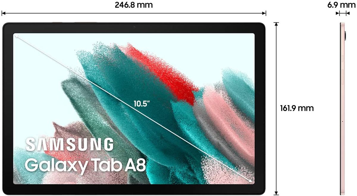 Samsung's bigger and better 10.5in Galaxy Tab A8 tablet is now