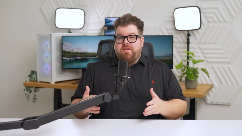 Jeff Stegner, Product Manager at Elgato presenting to camera in a reveal video for the Elgato Embrace