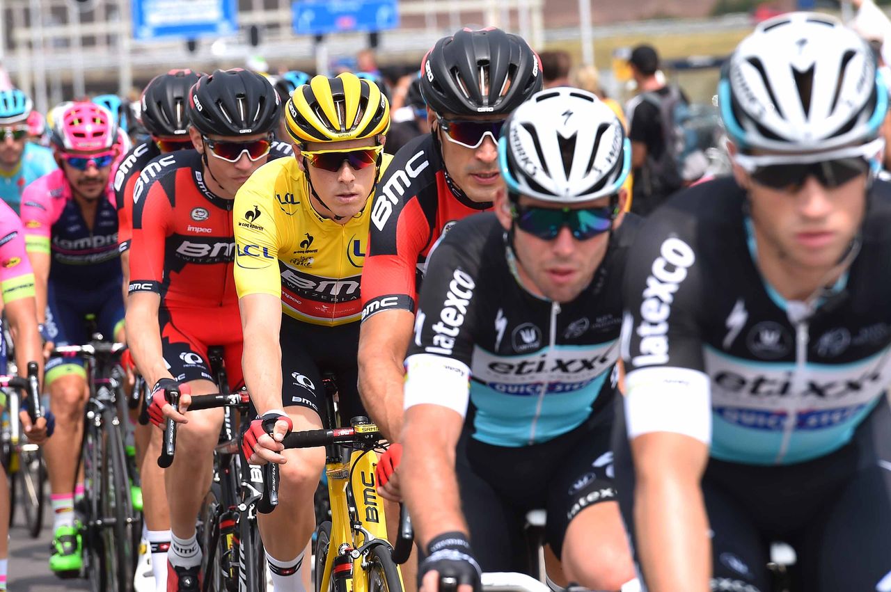 Rohan Dennis (BMC) in yellow