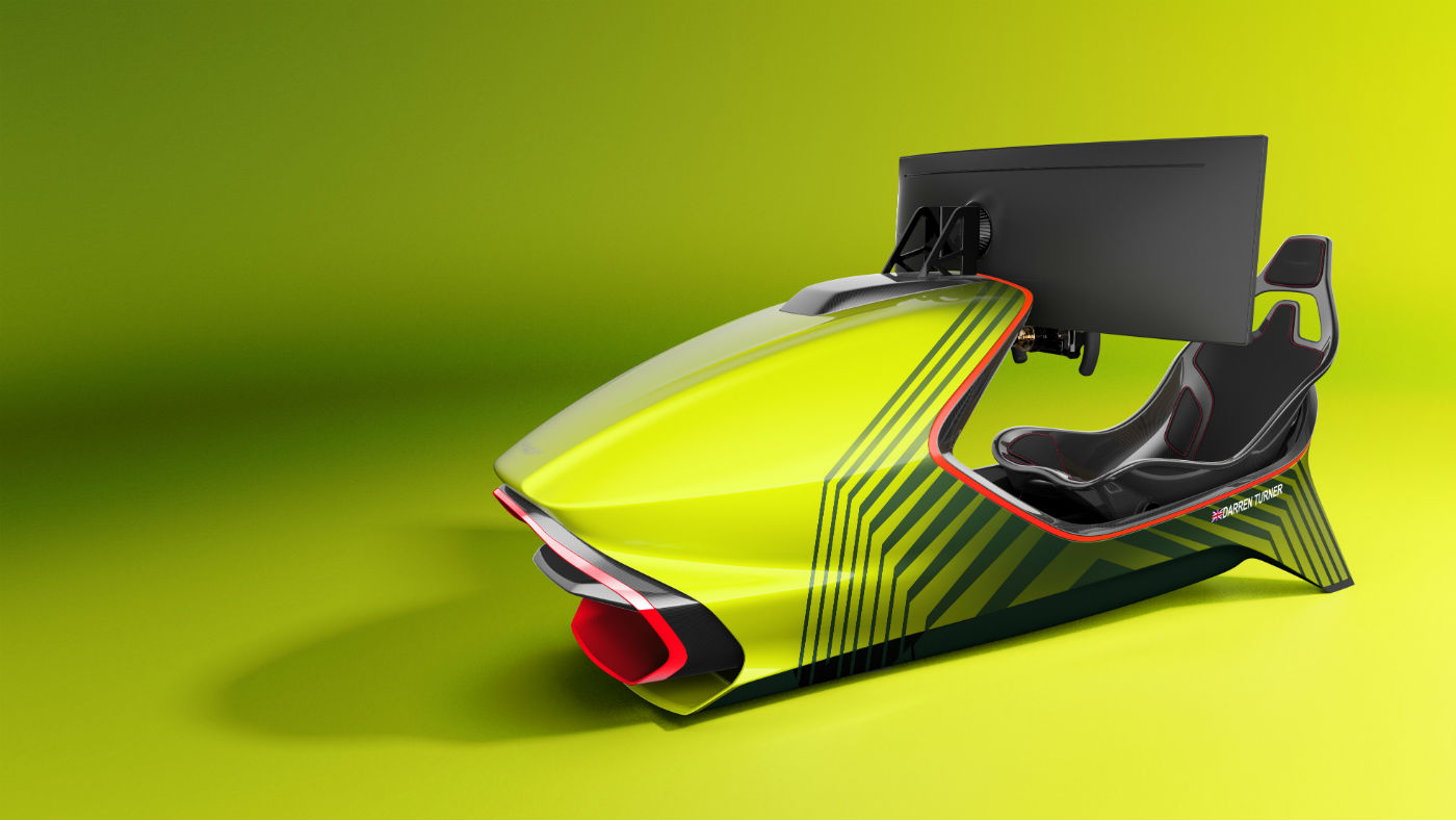 AMR-C01 Aston Martin racing simulator