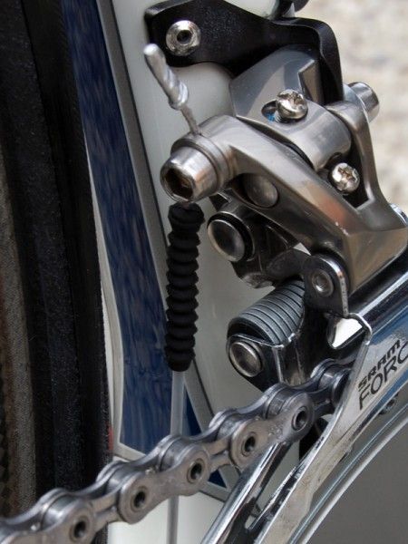 Gore sealed derailleur cables and housing keep the muck from gumming up the shifting.