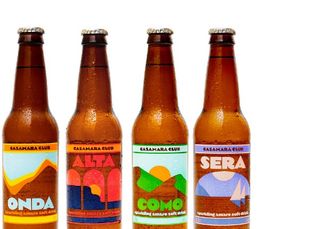 four bottles of Casamara Club leisure sodas
