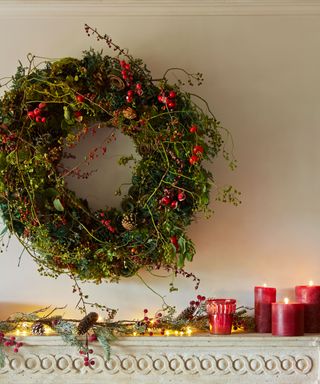 Christmas wreath ideas wild