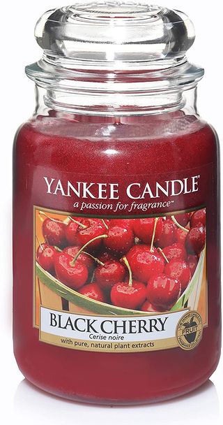 Yankee Candle Large Jar Scented Candle, Black Cherry – was £23.99, now £12.99 (save £11)