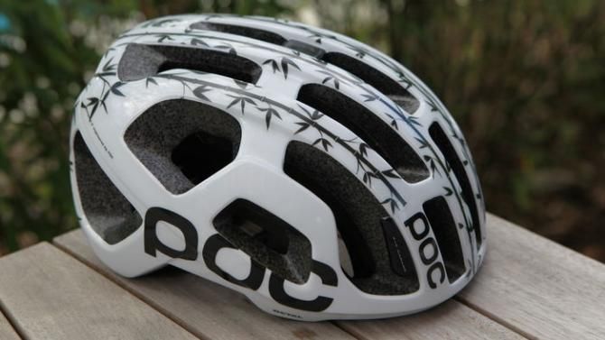 It's certainly distinctive, and positively dull in colour compared to what we're used to seeing from POC