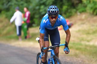 Mikel Landa (Movistar) at the Tour de France