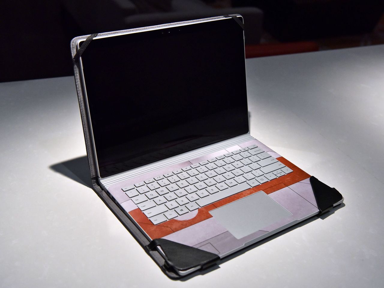 Navitech Microsoft Surface Book Leather Folio Case