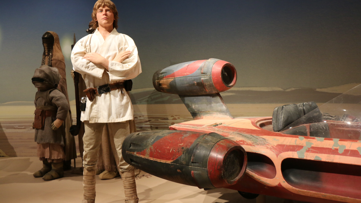 Stills from the Lucas Museum of Narrative Art.