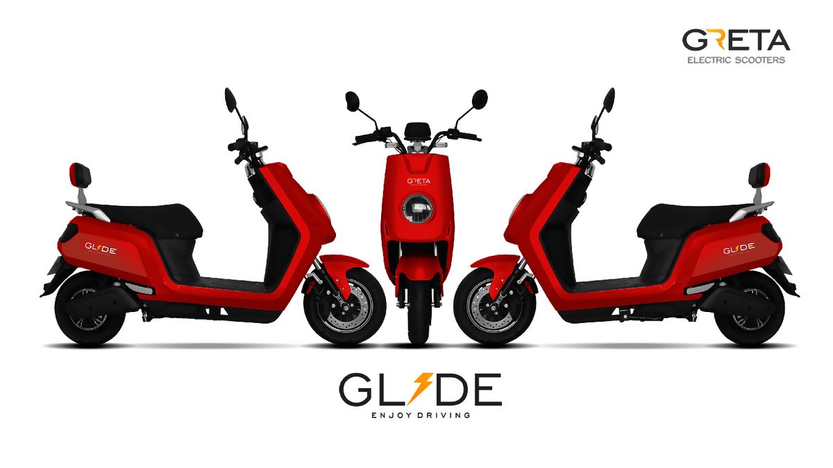 New electric scooter Greta Glide