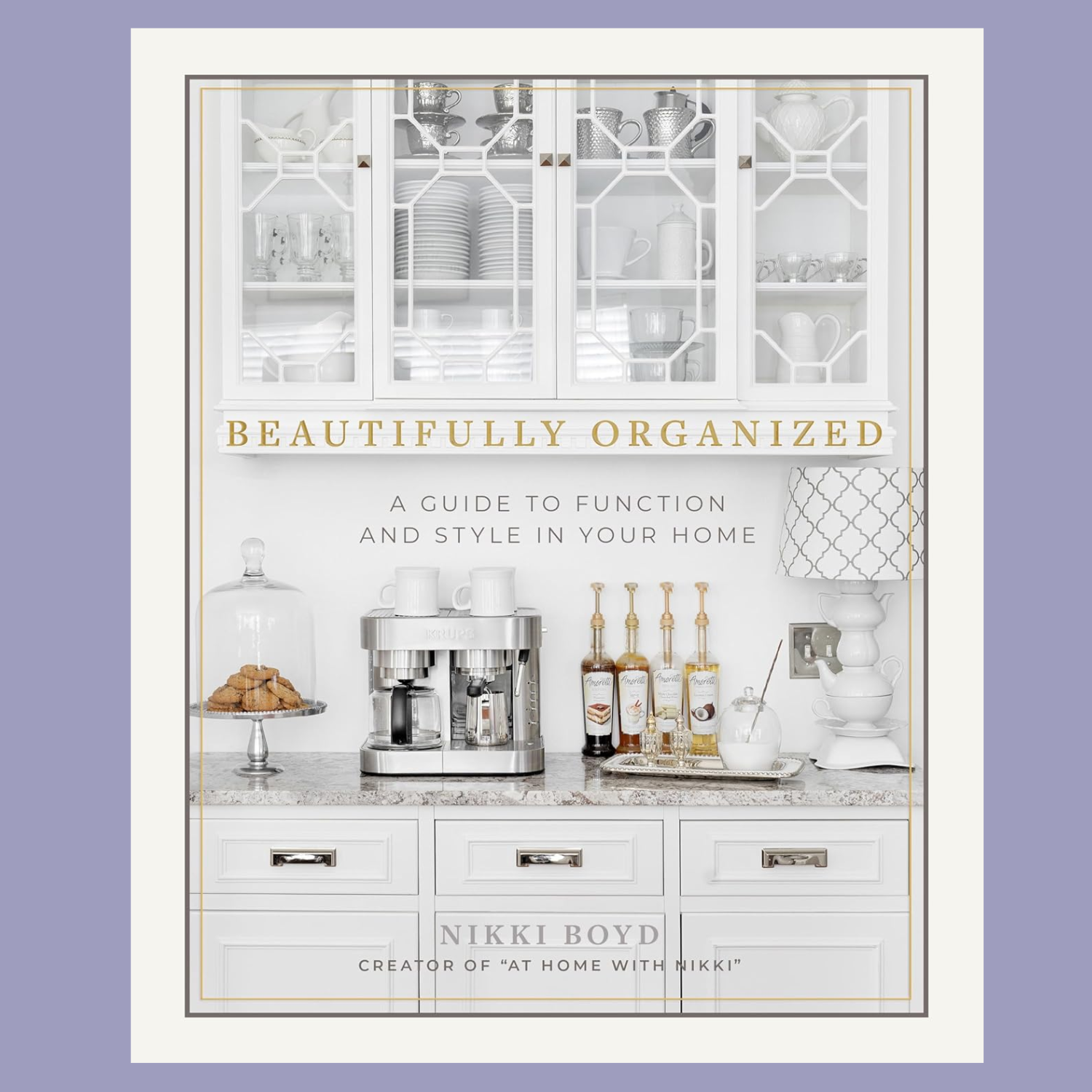 A book titled Beautifully Organized by Nikki Boyd