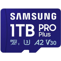 Samsung PRO Plus microSD Memory Card + Adapter